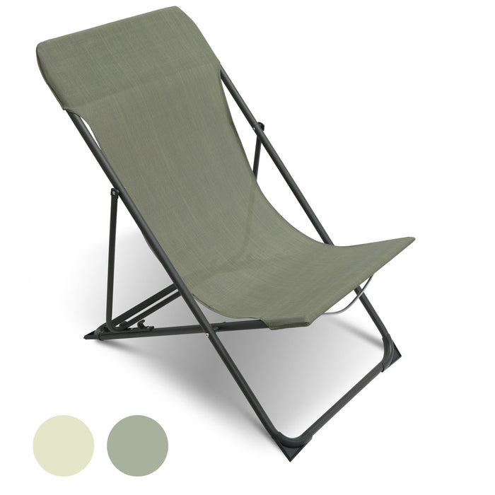 Niceey Lounger - Chaise de jardin - Vert
