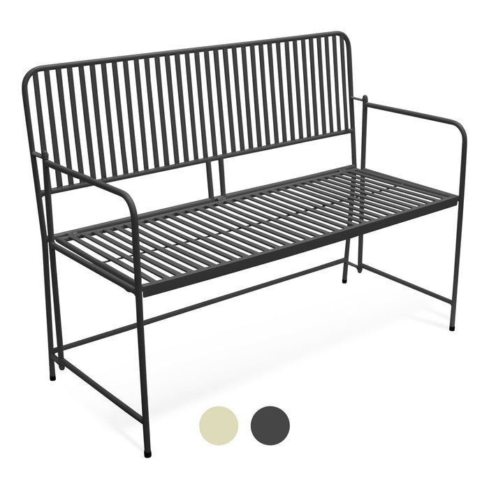 Banc de Jardin Niceey - Pliable - Anthracite