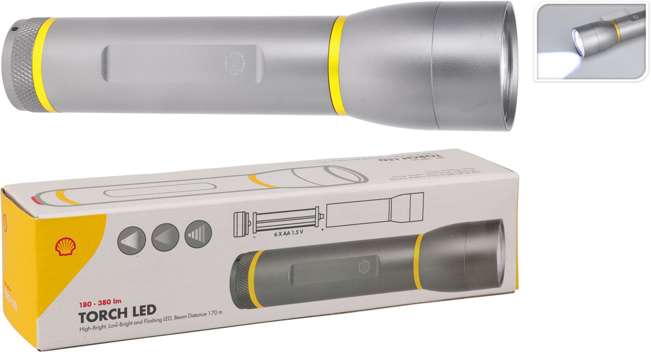 Shell Zaklamp Groter - Batterij - 6x AA