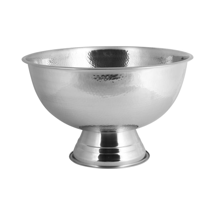 Niceey Champagneschaal met relief - zilver
