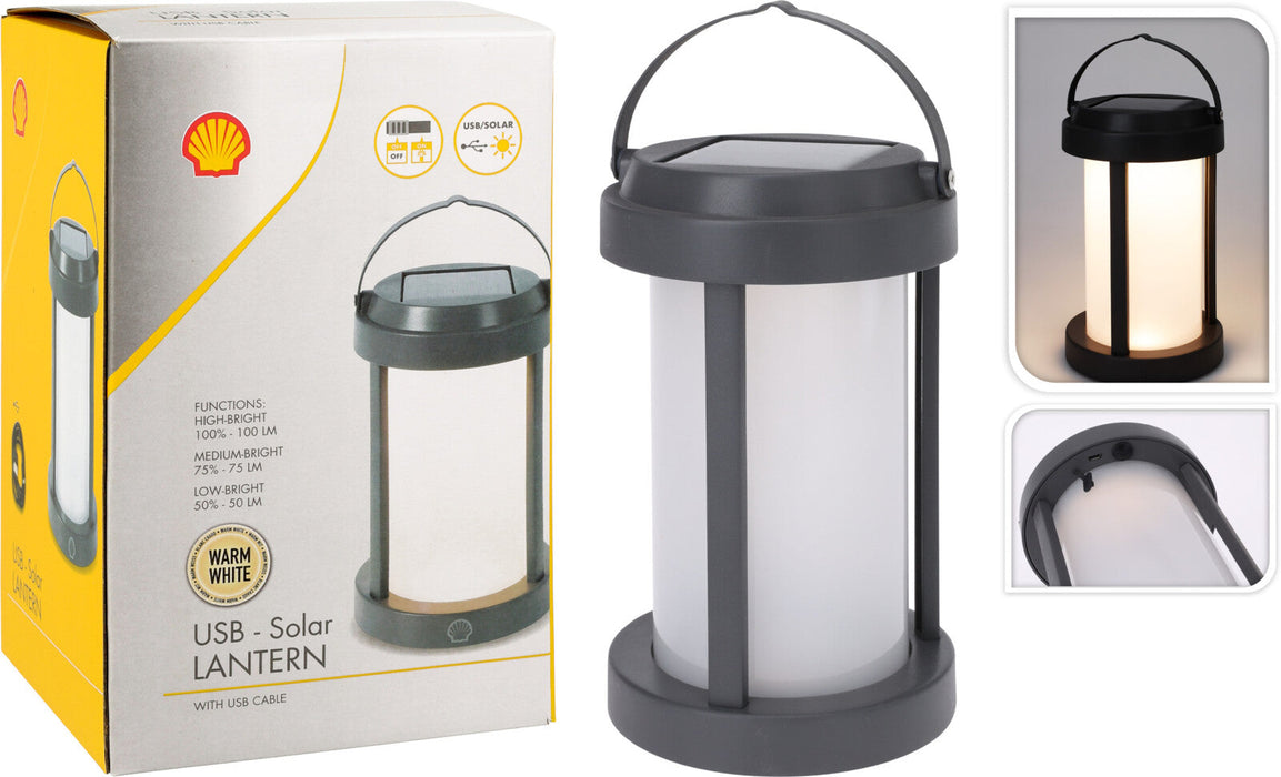 Shell Solarlamp Camping - Oplaadbaar - Tentlamp