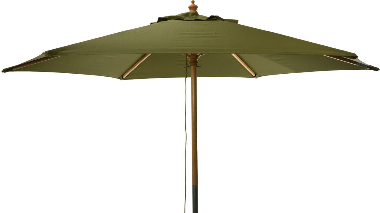 Parasol Niceey - Bois - 250CM - Vert
