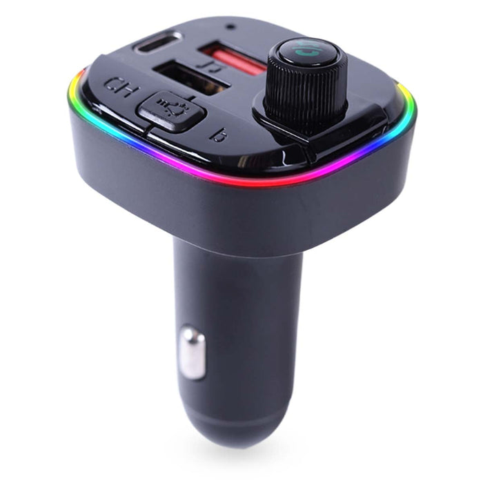 Transmetteur FM Niceey - Kit voiture Bluetooth - Noir