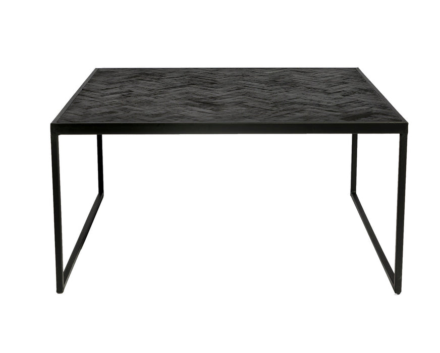 Table d'appoint Niceey, Black Stack, B340 noir