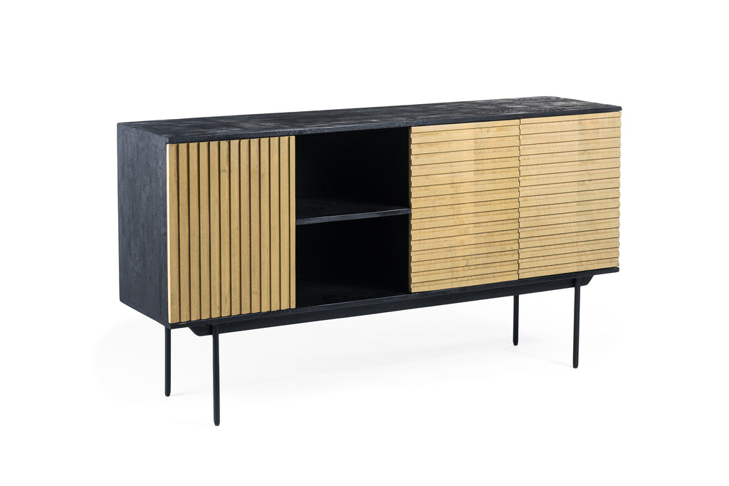 Buffet Niceey 2D, 160 cm, B180 naturel