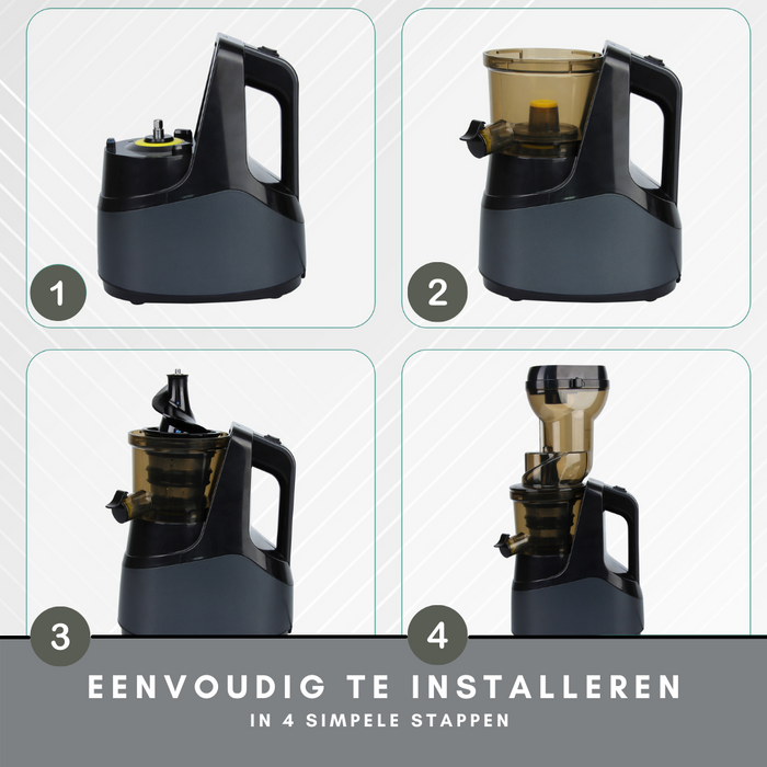 Extracteur de jus Niceey - 900 ml - Noir