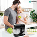 Niceey Keukenmachine 3-in-1 - Keukenrobot - Foodprocessor - 1500W - RVS Mengkom (7,5L) - Mixer met Garde Deeghaak Menghaak - Incl Gehaktmolen en Blender - Zwart