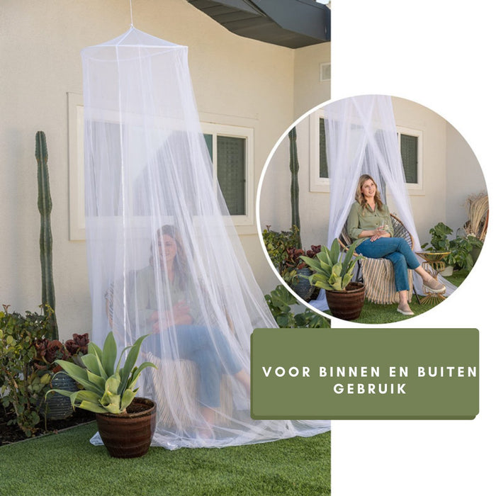 Moustiquaire Niceey XXL - 2 Personnes - Blanc