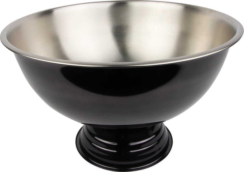 Niceey Champagneschaal - Champagnekoeler - Ijsemmer - Champagne Emmer - Champagne Bowl - RVS - Zwart