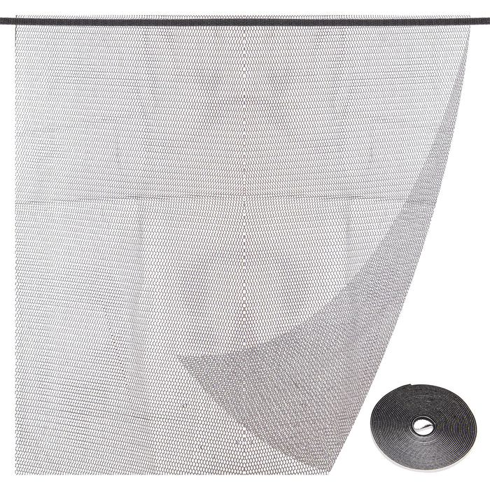 Rideau anti-mouches Niceey - Moustiquaire - Blanc