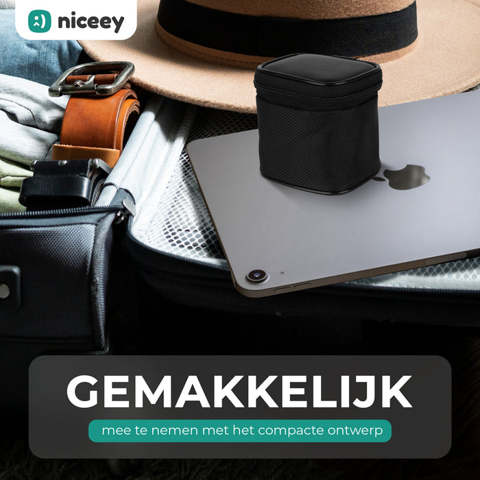 Niceey World Plug - Prise universelle - Noir