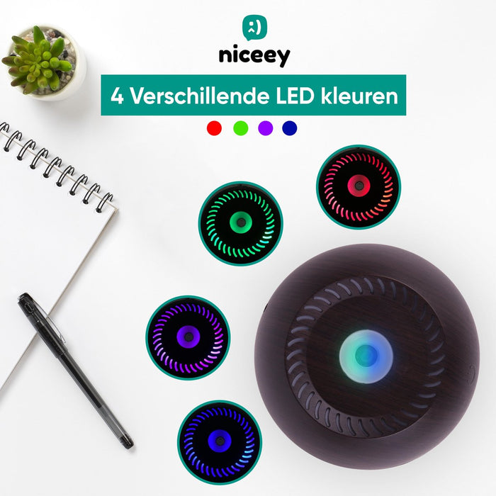 Diffuseur d'arômes Niceey - Noir