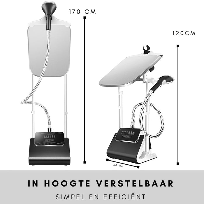 Défroisseur Niceey - 1800W - avec planche à repasser - Noir