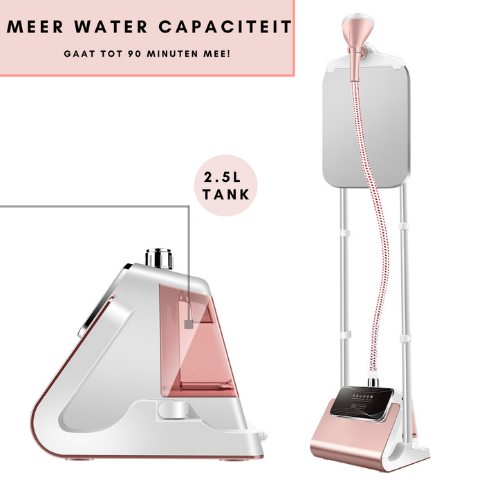 Défroisseur Niceey - 1800W - avec planche à repasser - Rose