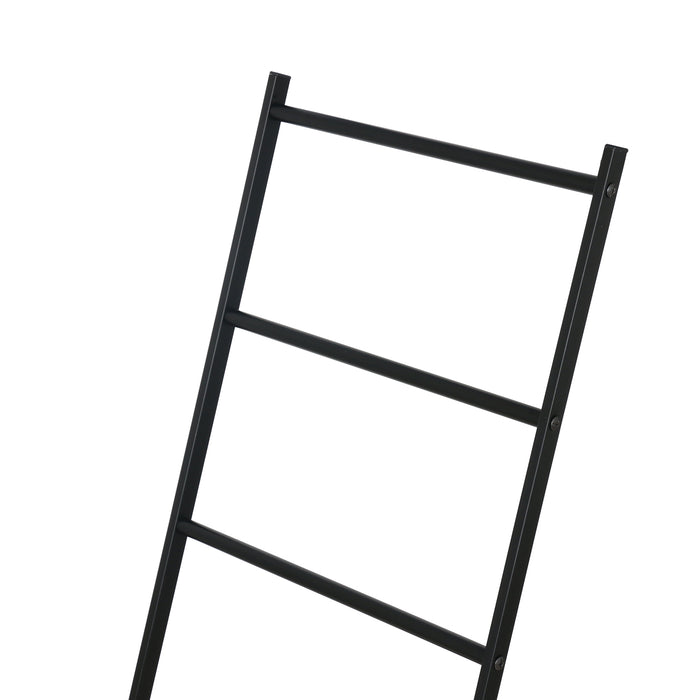 Porte-Serviettes Niceey - 3 Bras - Métal - Noir