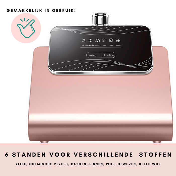 Défroisseur Niceey - 1800W - avec planche à repasser - Rose