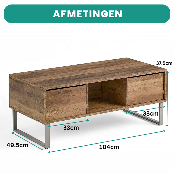 Table basse Niceey - Table basse - Bois