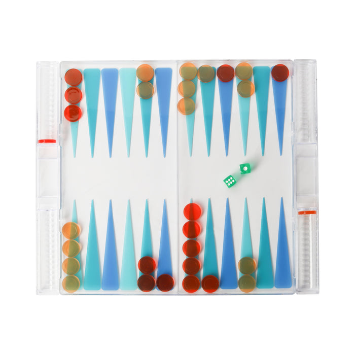 Planche de backgammon Niceey - transparente