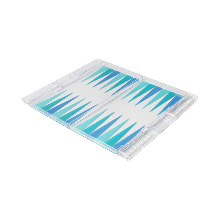 Planche de backgammon Niceey - transparente