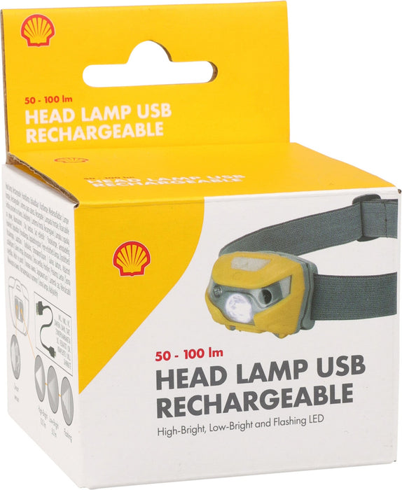 Lampe frontale Shell - LED - Rechargeable
