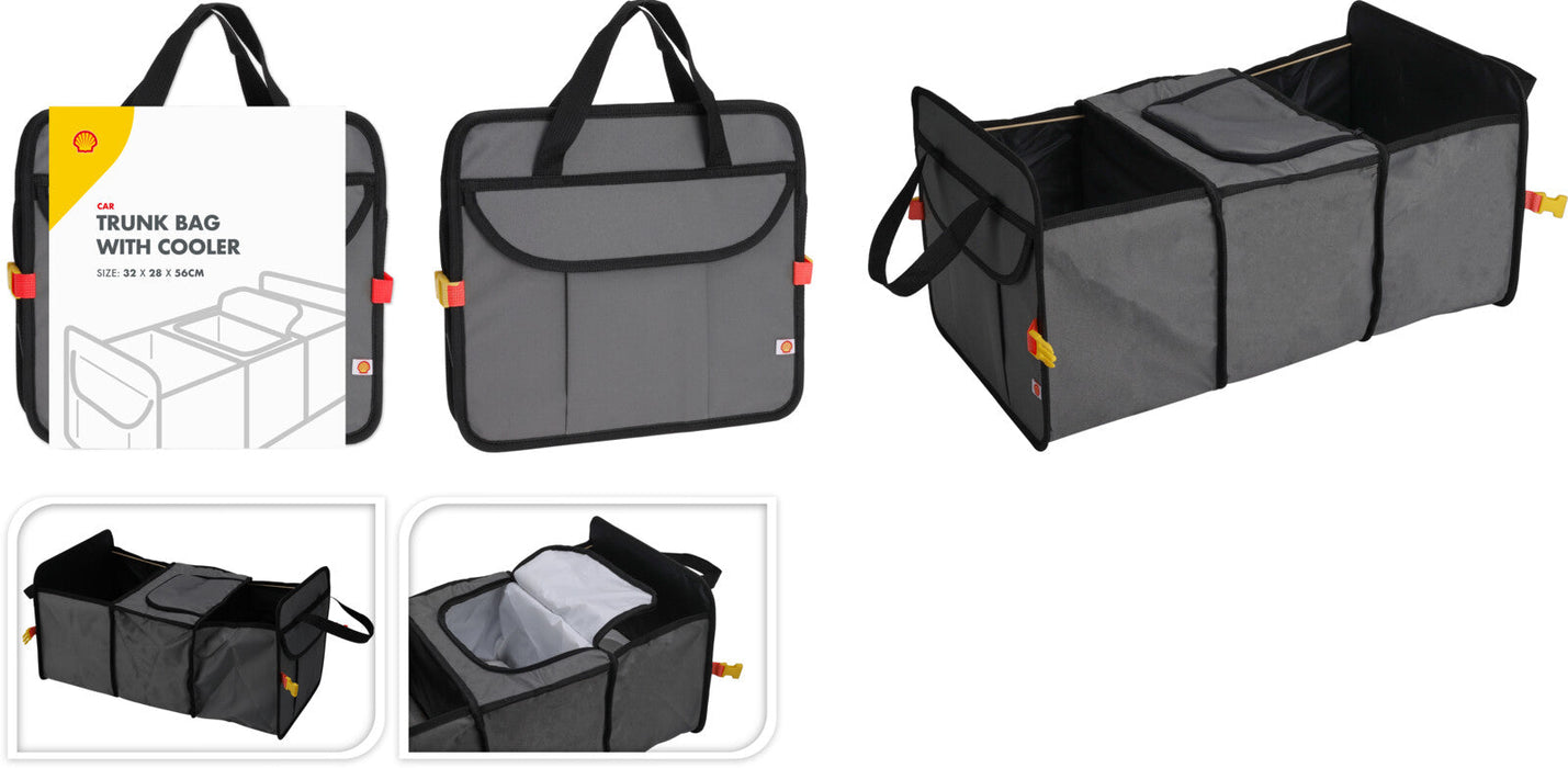 Organiseur de coffre Shell XL - Multifonctionnel - Noir
