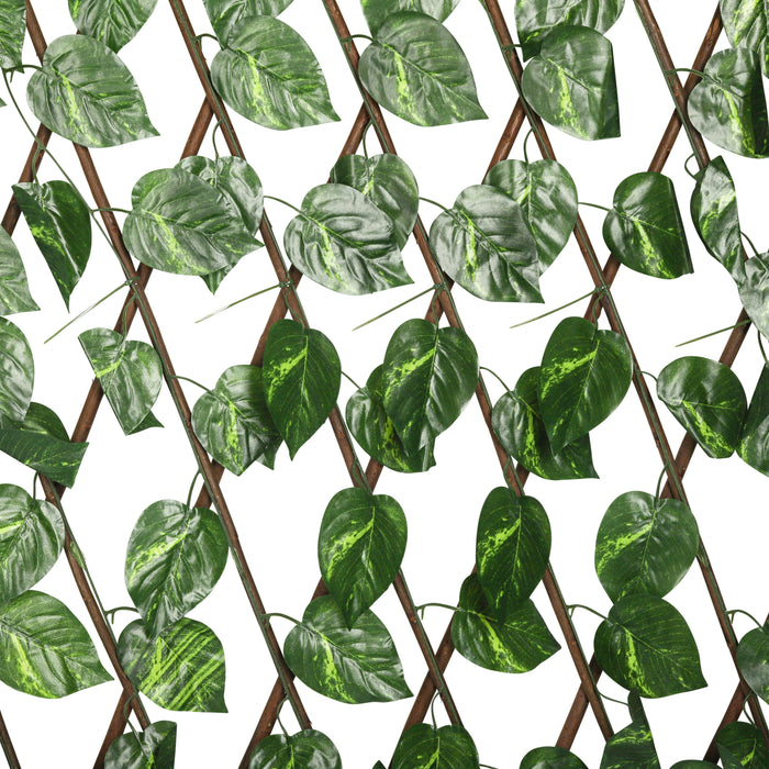 Niceey Lierre artificiel sur treillis - 180x90 cm - Vert
