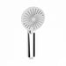 Niceey Douchekop met Slang - Waterbesparend - Handdouche ø 12cm - 3 Standen - Chroom