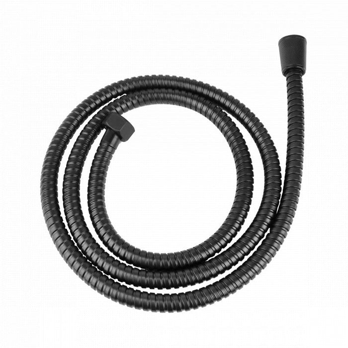 Niceey Douchekop met Slang - Waterbesparend - Handdouche ø 12cm - 3 Standen - Mat Zwart