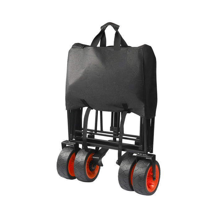 Niceey Bolderkar - Pliable - Capacité de charge 100KG - 96L