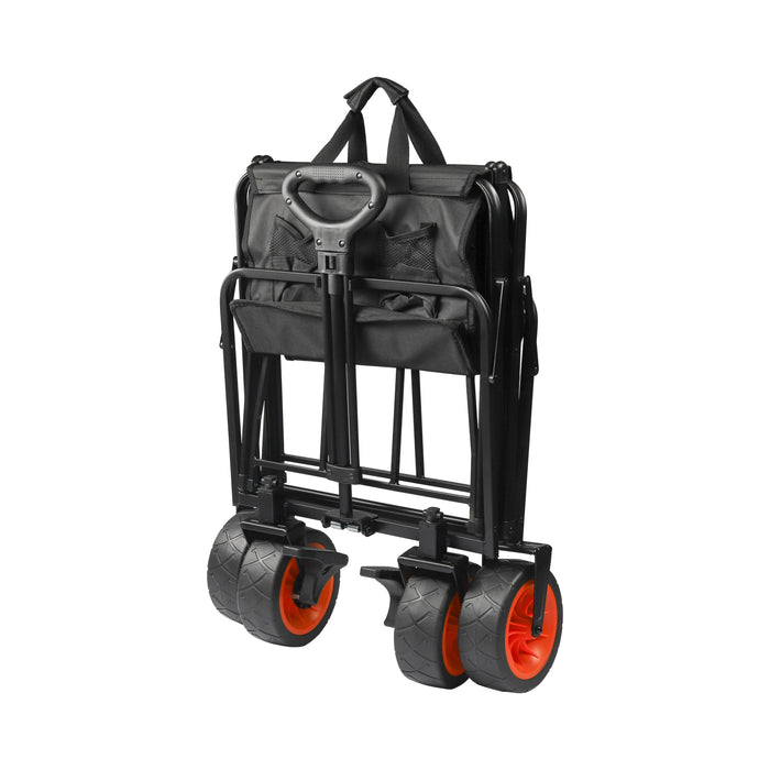 Niceey Bolderkar - Pliable - Capacité de charge 100KG - 96L