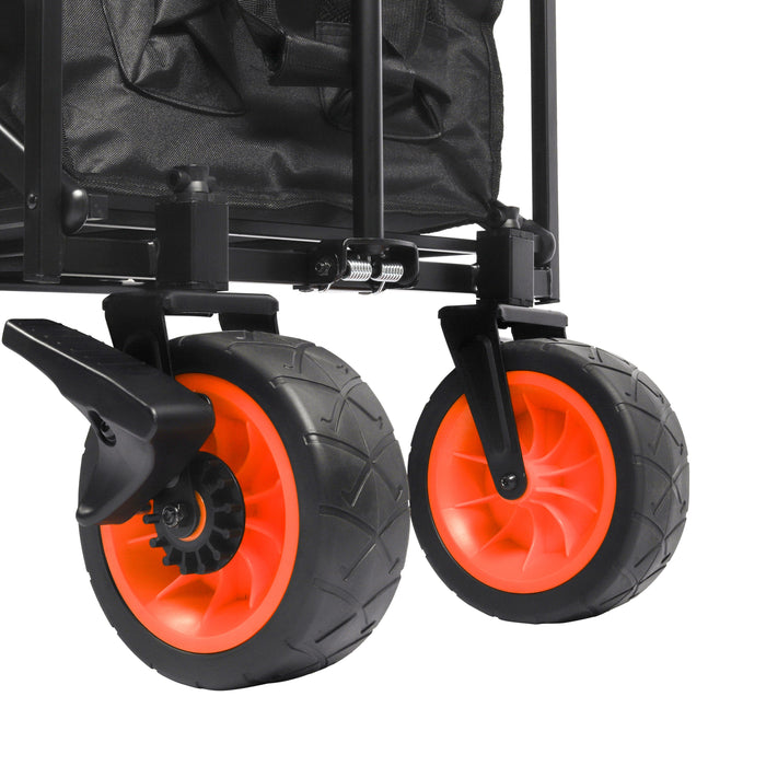 Niceey Bolderkar - Pliable - Capacité de charge 100KG - 96L