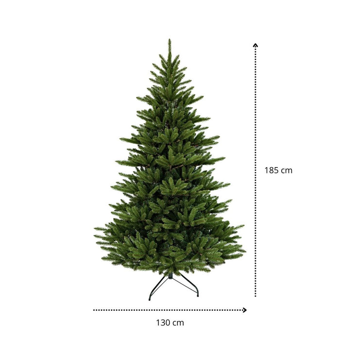 Niceey Kunstkerstboom - Groen - Metalen Standaard - 185 cm