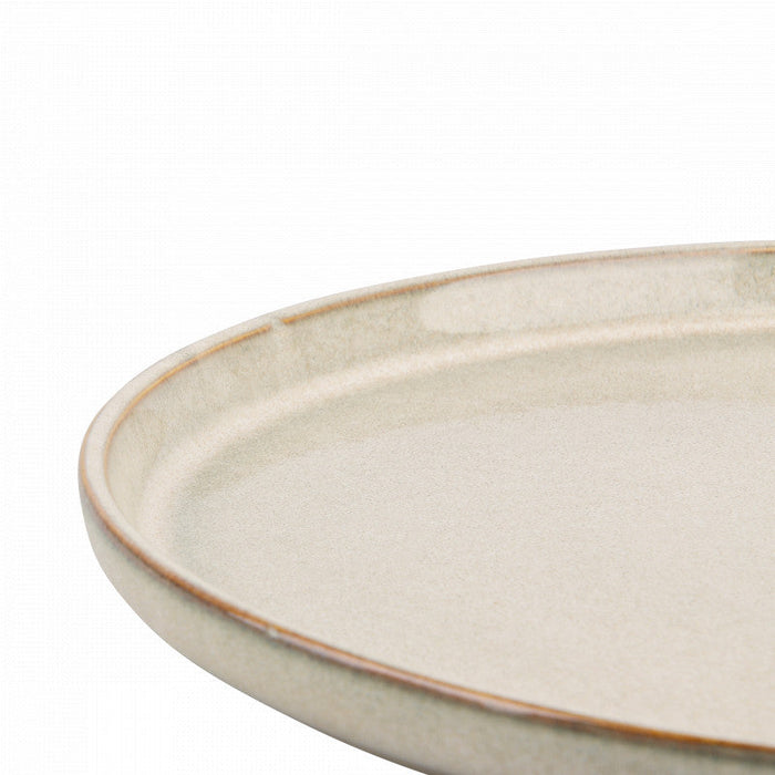 Service de Vaisselle Niceey - Lot de 16 - Taupe