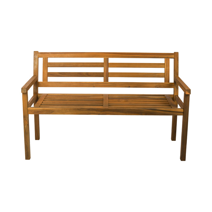 Banc de jardin Niceey - Résistant aux intempéries - 2/3 personnes - Bois d'acacia