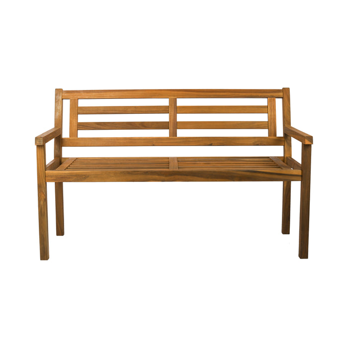 Banc de jardin Niceey - Résistant aux intempéries - 2/3 personnes - Bois d'acacia