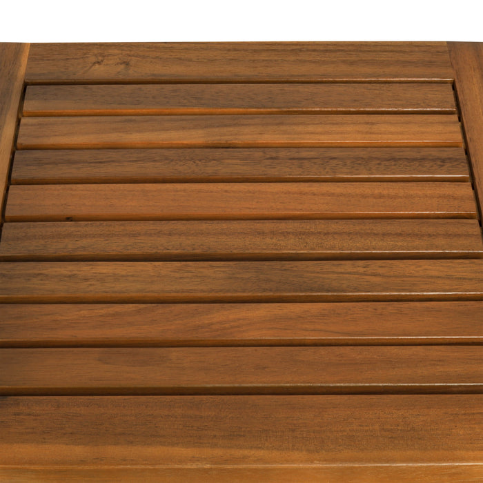 Ensemble de jardin de luxe Niceey, 3 pièces, bois d'acacia