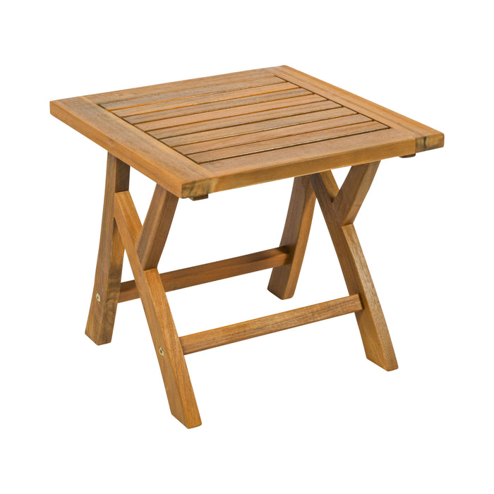 Ensemble de jardin de luxe Niceey, 3 pièces, bois d'acacia