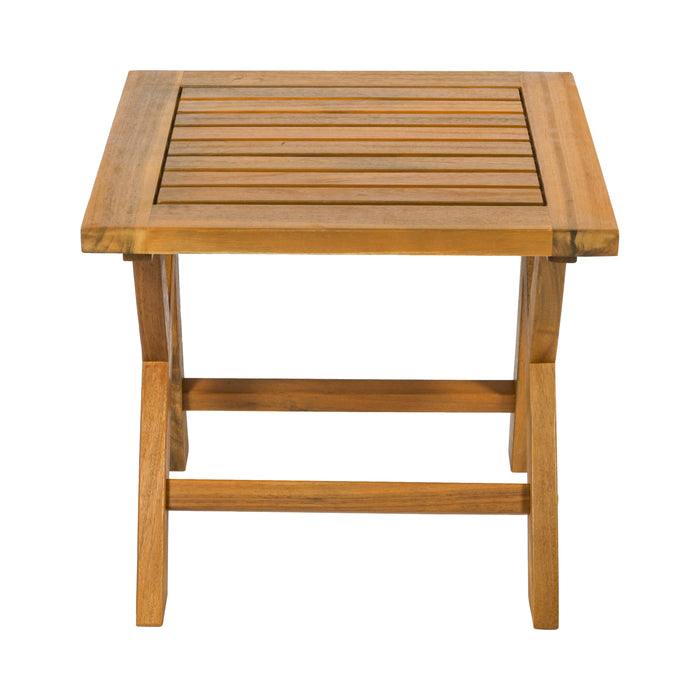 Ensemble de jardin de luxe Niceey, 3 pièces, bois d'acacia