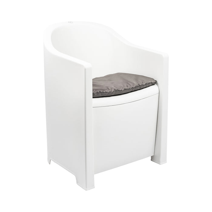 Niceey Ensemble de Jardin Luna - 3 Pièces - Blanc