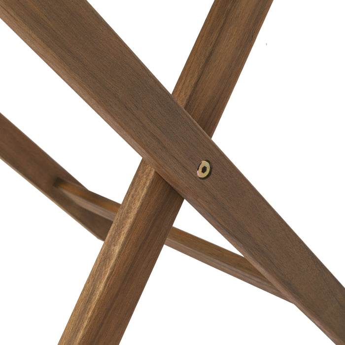 Table de jardin Niceey - Table pliante - pliable - Avec plateau - Bois d'acacia massif