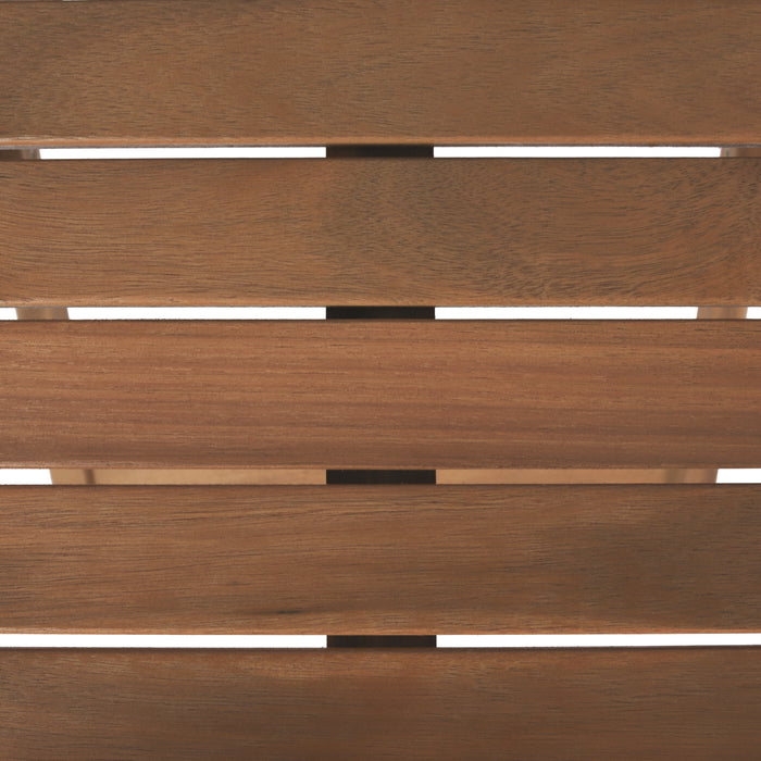 Table de jardin Niceey - Table pliante - pliable - Avec plateau - Bois d'acacia massif