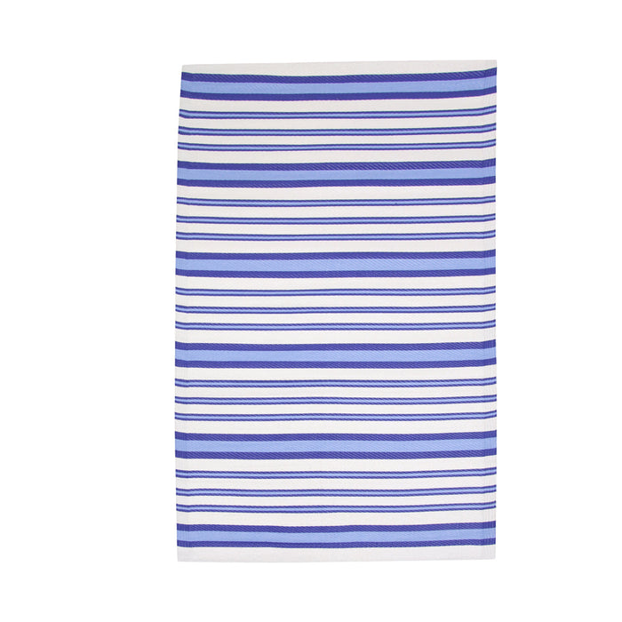 Tapis d'extérieur Niceey - Tapis de jardin - 160x230cm - Bleu/Blanc
