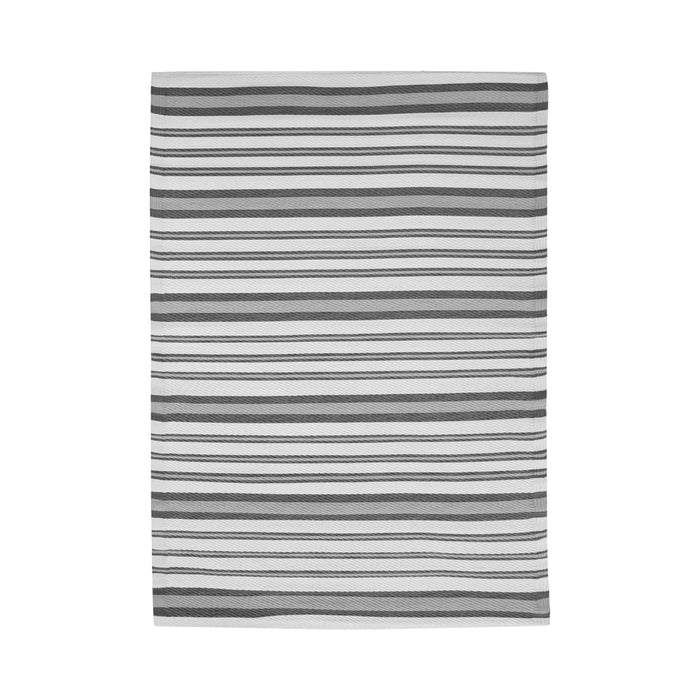 Tapis d'extérieur Niceey - Tapis de jardin - 160x230cm - Gris/Blanc