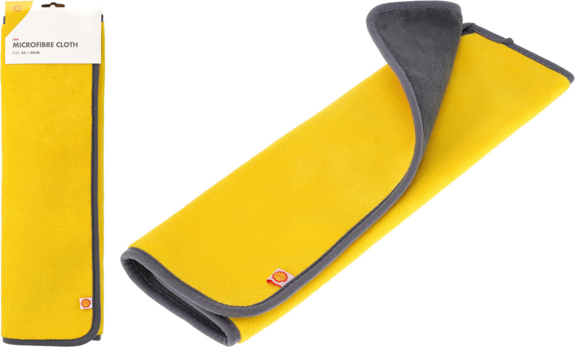 Chiffon en microfibre Shell - Chiffon de nettoyage - Jaune