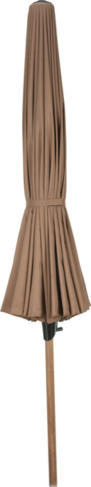 Parasol Niceey Shaghai - Bois - Inclinable - 280CM - Taupe