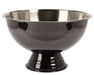 Niceey Champagneschaal - Champagnekoeler - Ijsemmer - Champagne Emmer - Champagne Bowl - RVS - Zwart