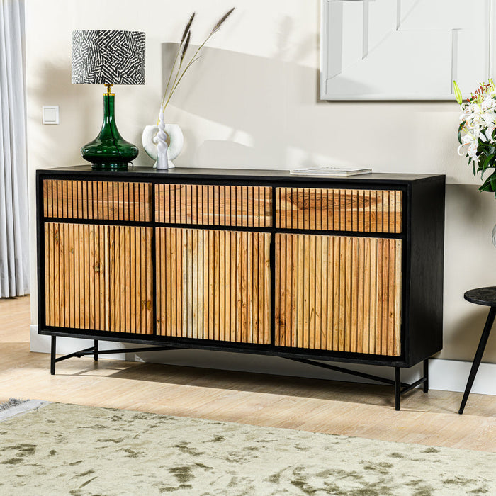 Buffet Niceey, 160 cm, B420 acacia pur
