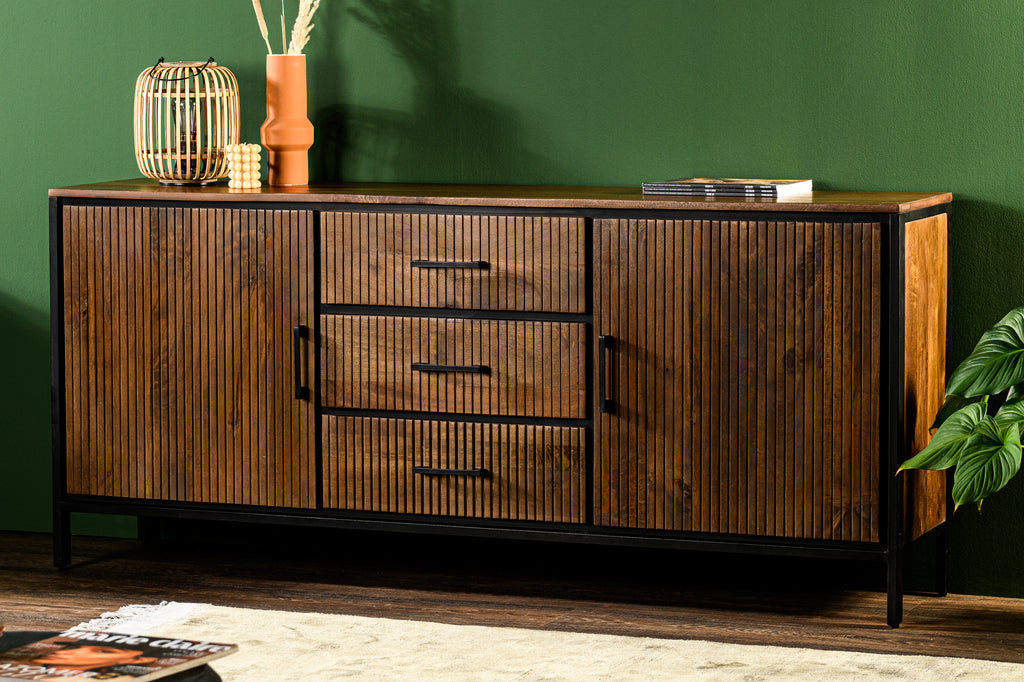 Buffet Niceey, 180 cm, B430 marron