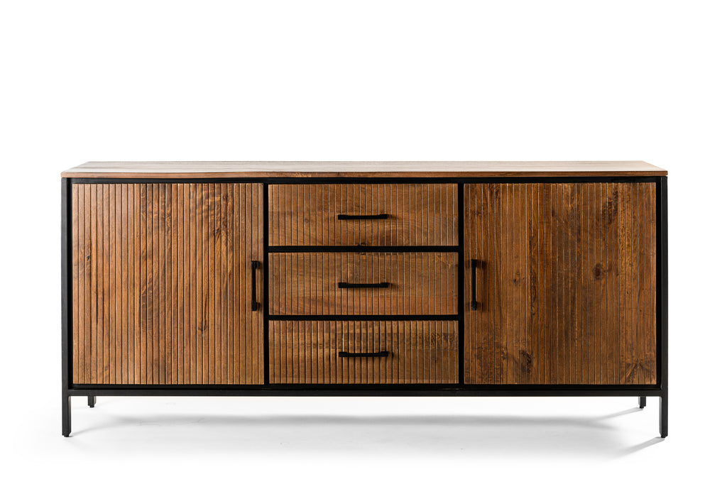 Buffet Niceey, 180 cm, B430 marron