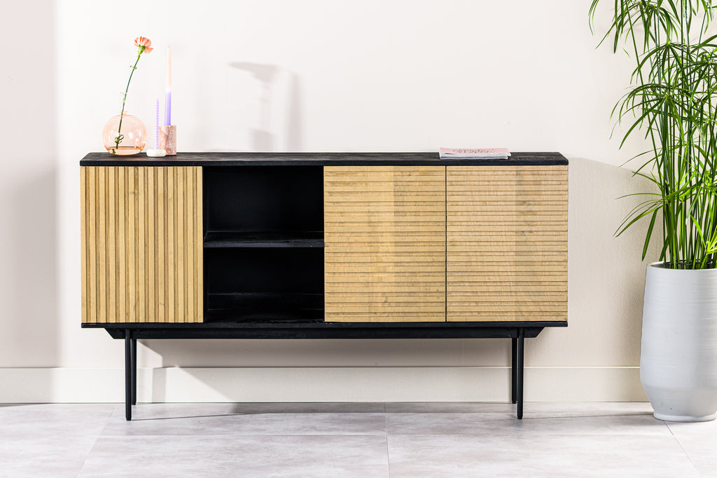 Buffet Niceey 2D, 160 cm, B180 naturel